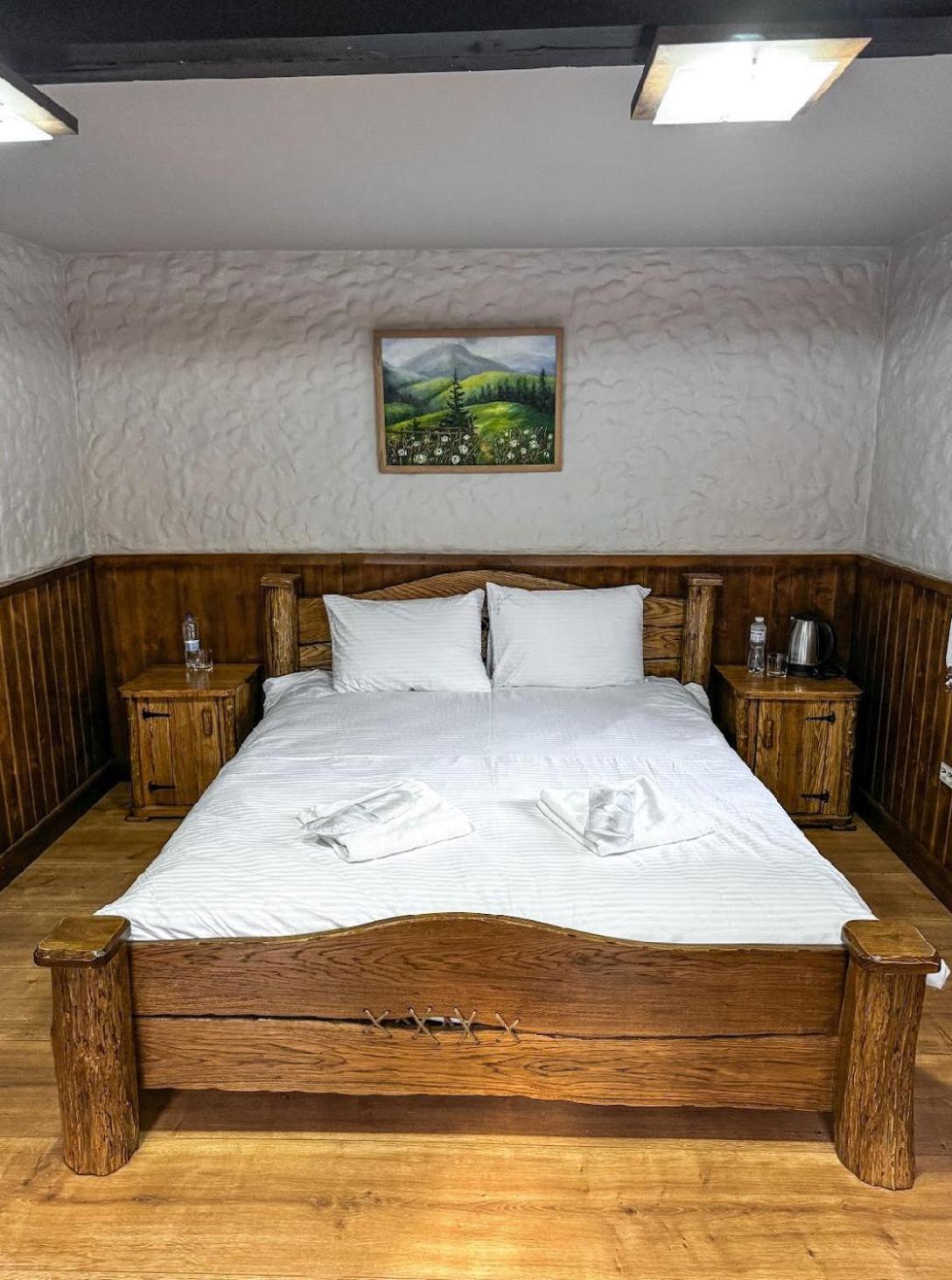 Orlyne Gnizdo Otel Çernivtsi Oda fotoğraf